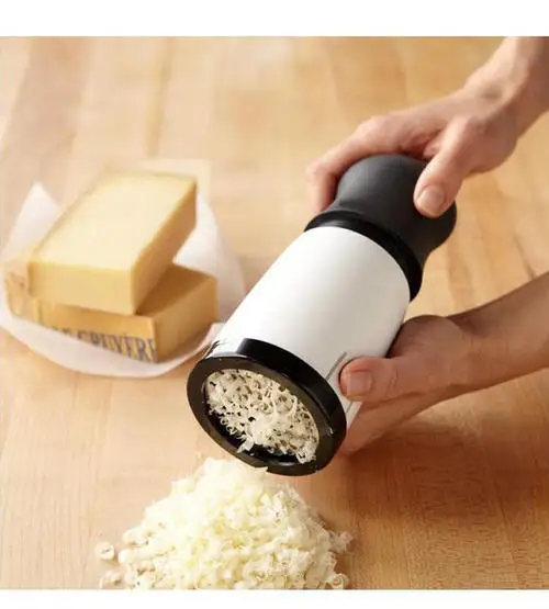 Kitchen Tools Cheese Grater, Handheld Cheese Mill, Heavy Duty Cheese Cutter for Table Meals A cheese grater