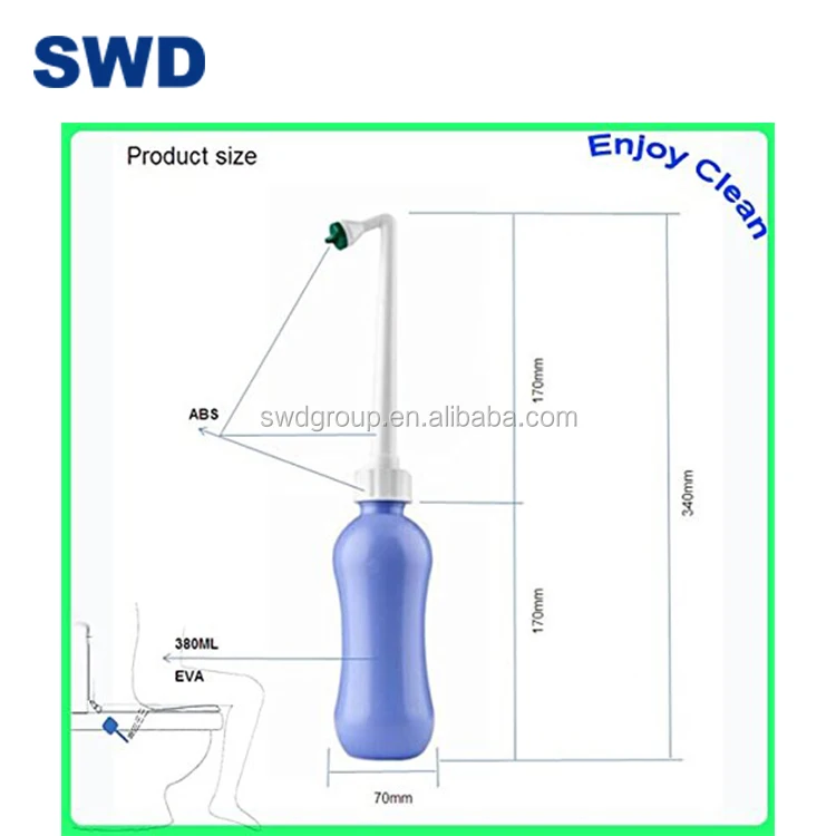 Travel Bidet Bottle Mini Handheld Bidet For Personal Of 380Ml Handheld Portable Bidet
