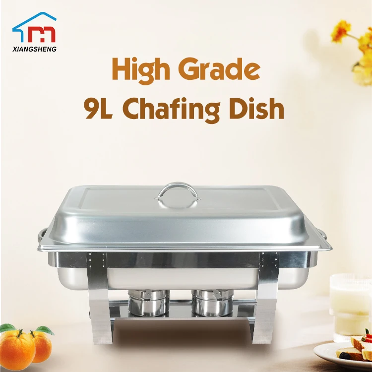 Hotel Restaurant Chaffing Dish Food Warmer Chafing Dish Buffet Catering Stainless Steel Food Warmer Chafing Dish Buffet Set