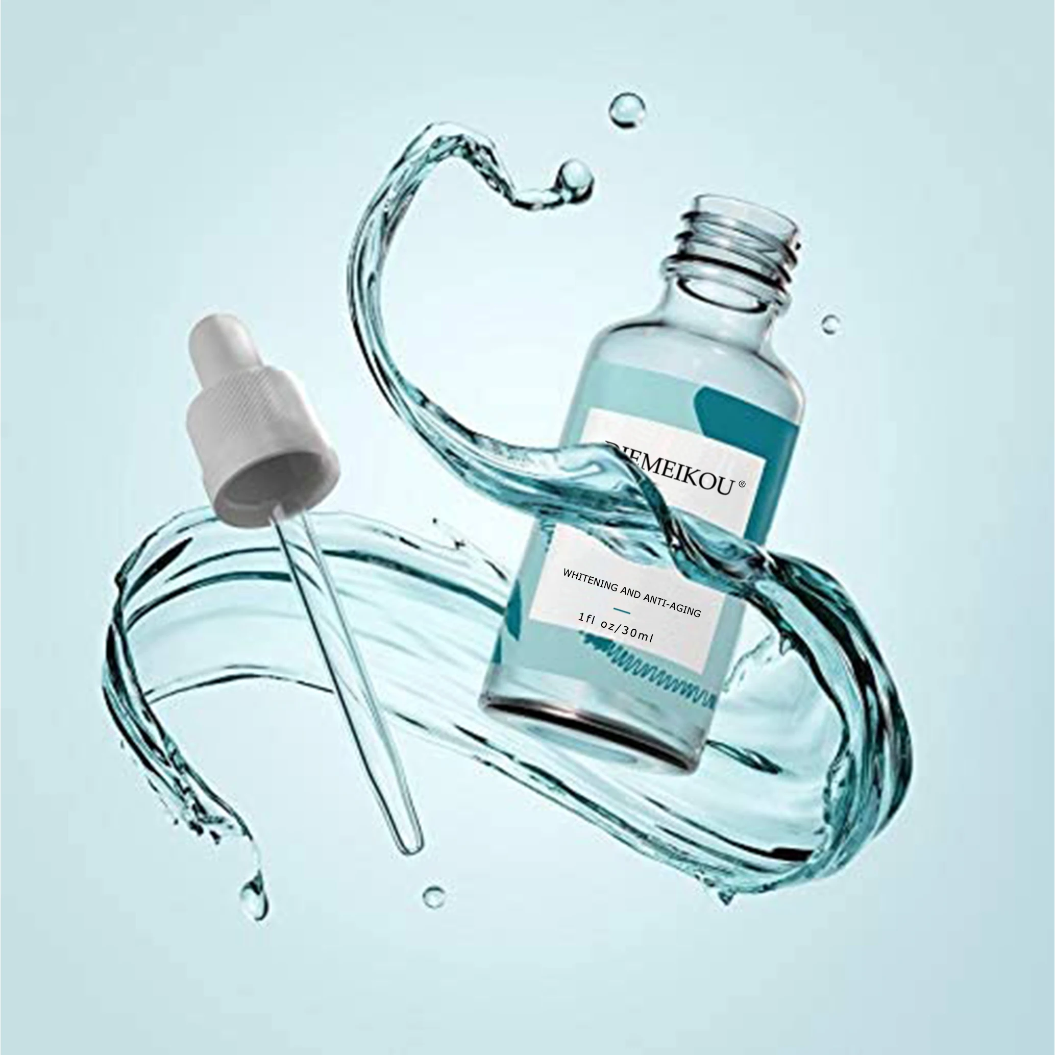 OEM private label 5 in 1 body lightening galactomyces pure vitamin c serum