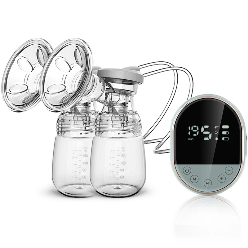 Новый дизайн, умная панель, перезаряжаемый молокоотсос, двойные электрические молокоотсосы