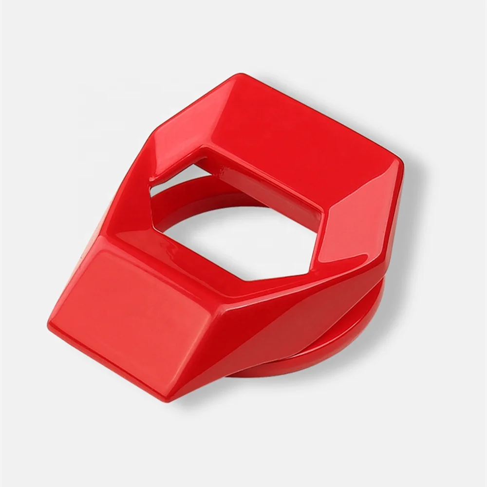 Metal Car Power Control Trim Universal Engine Start Stop Push Button Cover for Civic Accord CRV XRV Dodge Challenger Charger