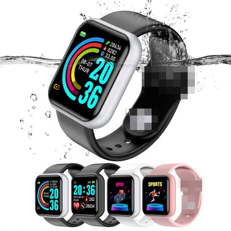 Phone calling smartband Smartwatch D20 Y68 2021 Hot selling amazon fitpro reloj inteligente smart watch Pro D20 smartwatch y68