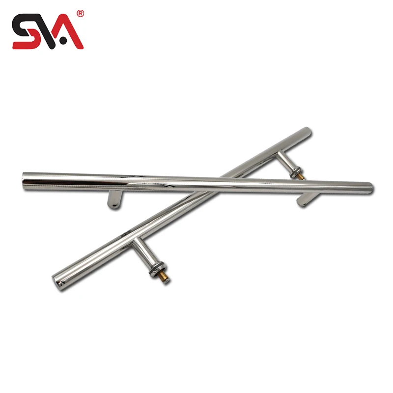 Glass Door & Window Handles China Modern 8-12mm Toughened Glass PSS SSS Stainless Steel Pull Handle Door Handles