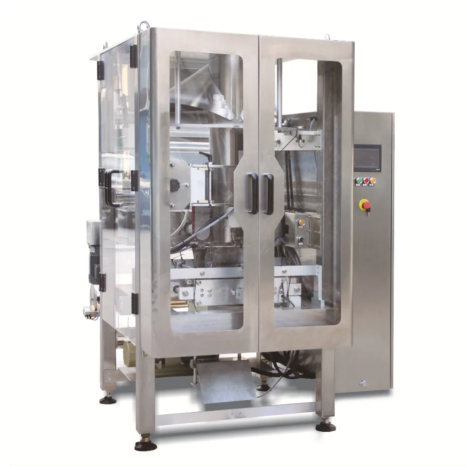auto packaging machine small granule automatic weighing nuts salt vertical packaging machine