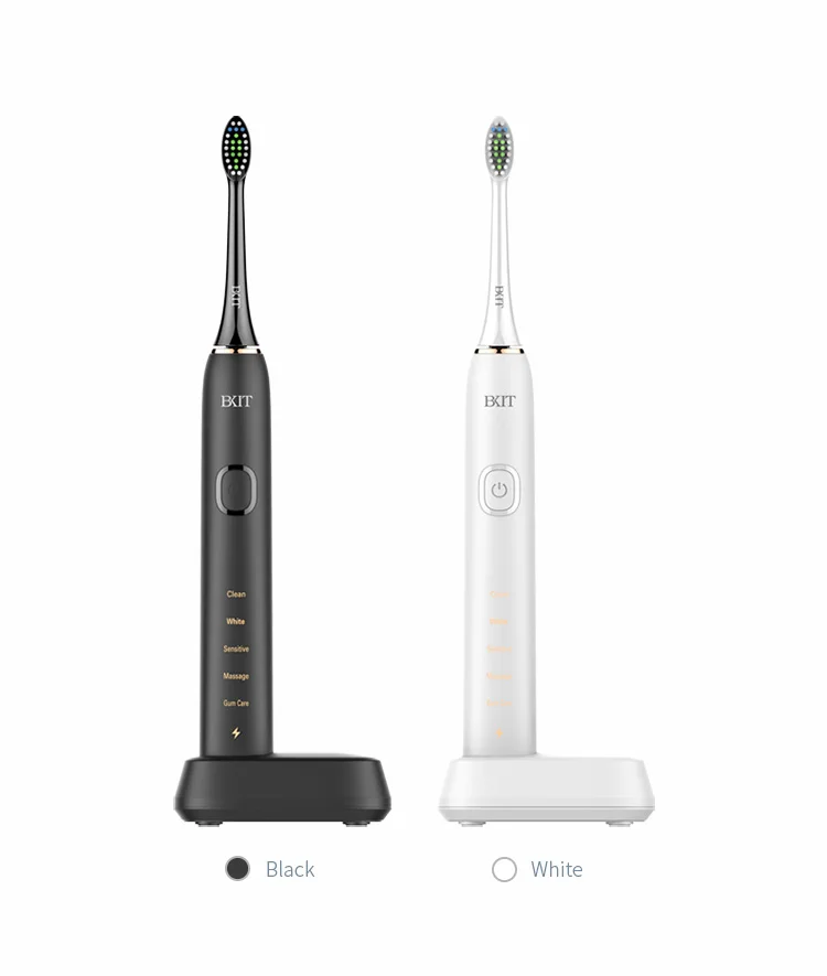 China Manufacturer Ultrasonic Rotating Electric Toothbrush UV Case Soft Bristle Deep Cleaning Wireless Charge Toothbrush