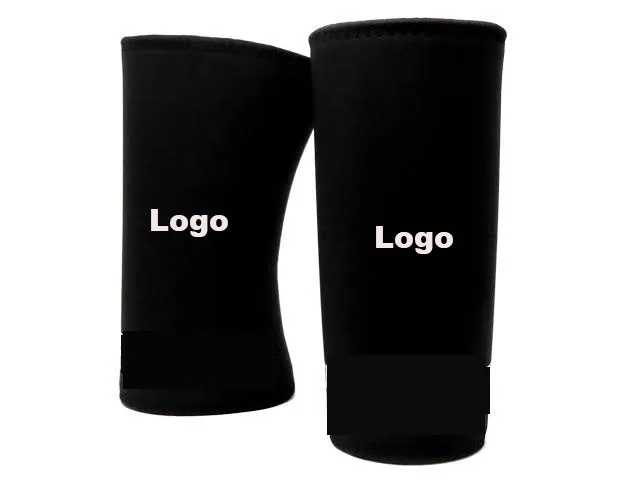 Custom Powerlifting Support  Knee Brace  Wraps Compression Knee Sleeves For Squats