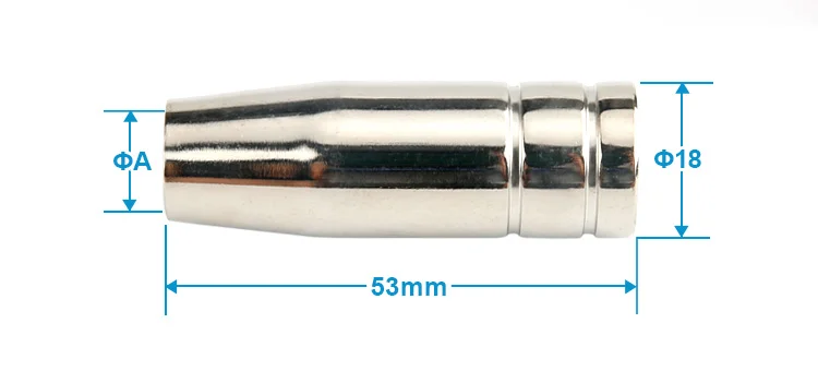 High quality MIG welding consumables MB15AK swan neck 002.0009  torch body  for CO2 welding