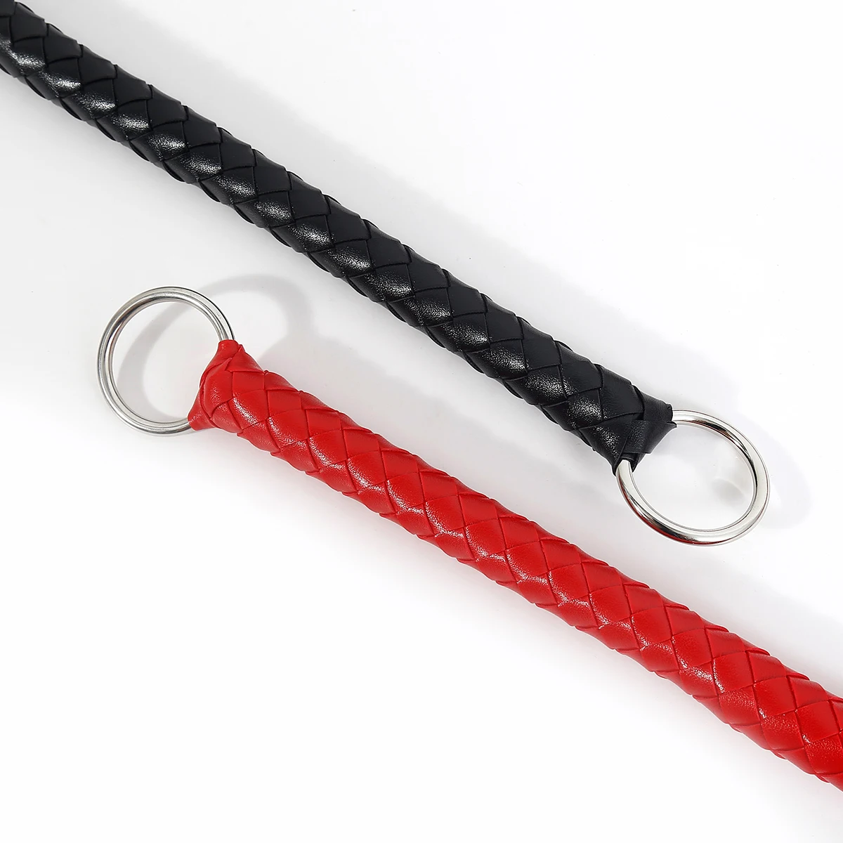 Wholesale Bondage Leather Long Floggers Whips Spanking Fetish BDSM Sex SM Toys High Quality Stock