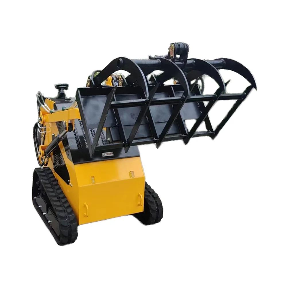 Front End Loader Bucket Maximum Loading Capacity 300kg Hydraulic Crawler Loader Special Offer