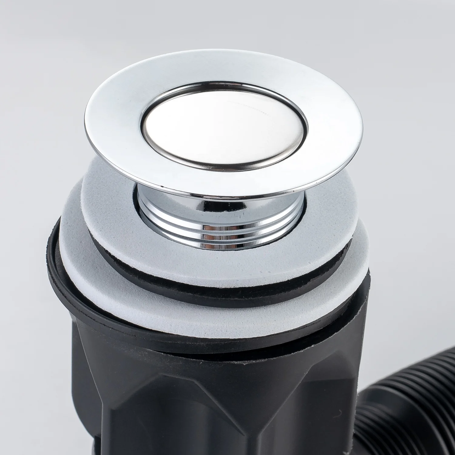 Tengbo-Basin Sink Waste Drain Set With Pull Rod Luxury Brass Overflow Pop Up Drainer Valve Overflow Fitting Sink