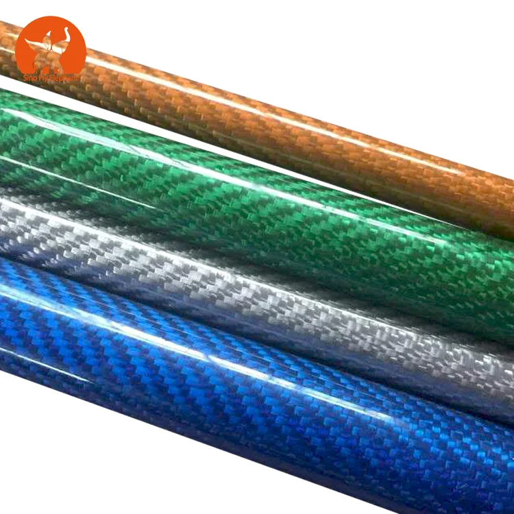 oem custom colored tapered conical taper pool cue billiard shaft carbon carbone fiber tube tubing
