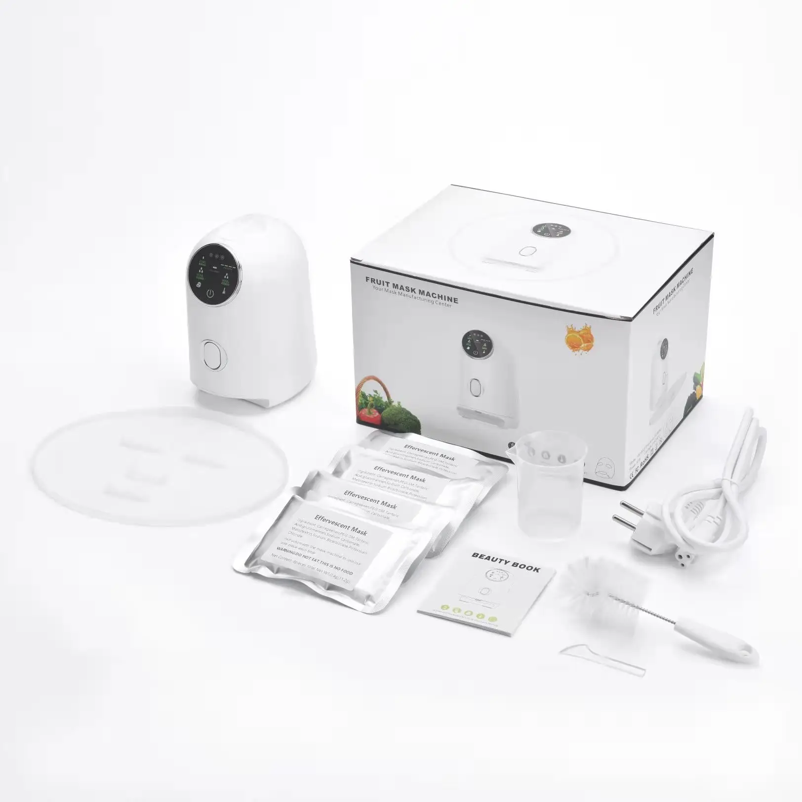 Beauty Equipment Home SPA Use Automatic Smart Facial Mask Maker Machine DIY Face beauty mask Collagen Fruit Mask Machine