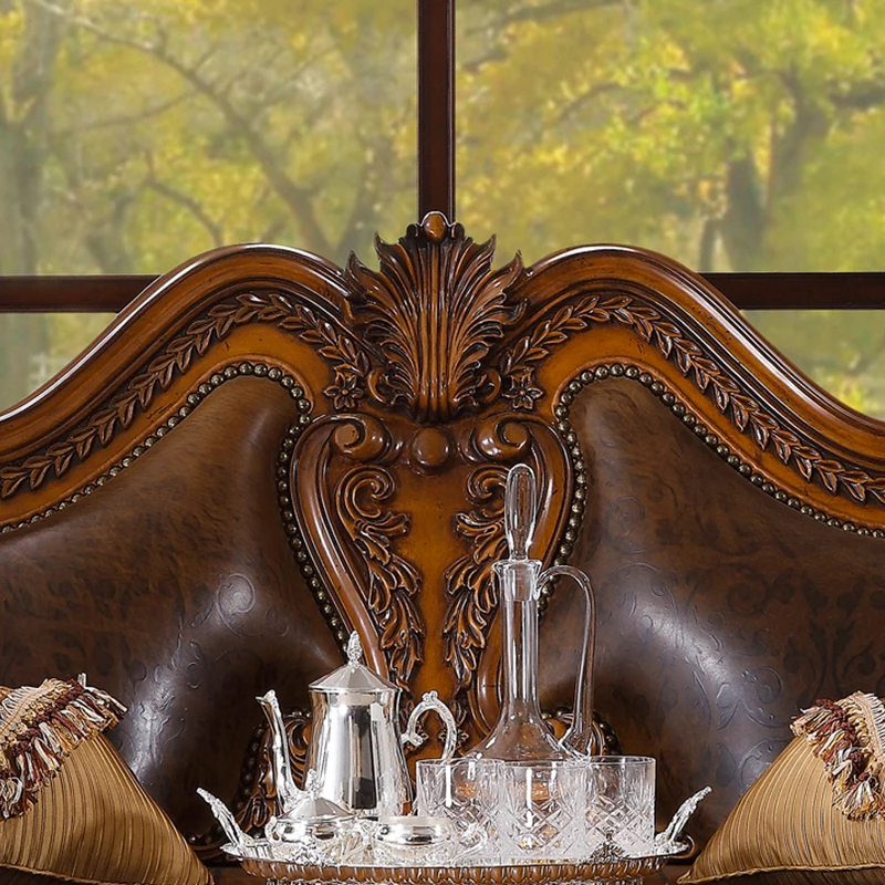 High Quality Chinese Furniture Antique Solid Wooden Carving Hotel Sofa Set Of Sofa For Living Room