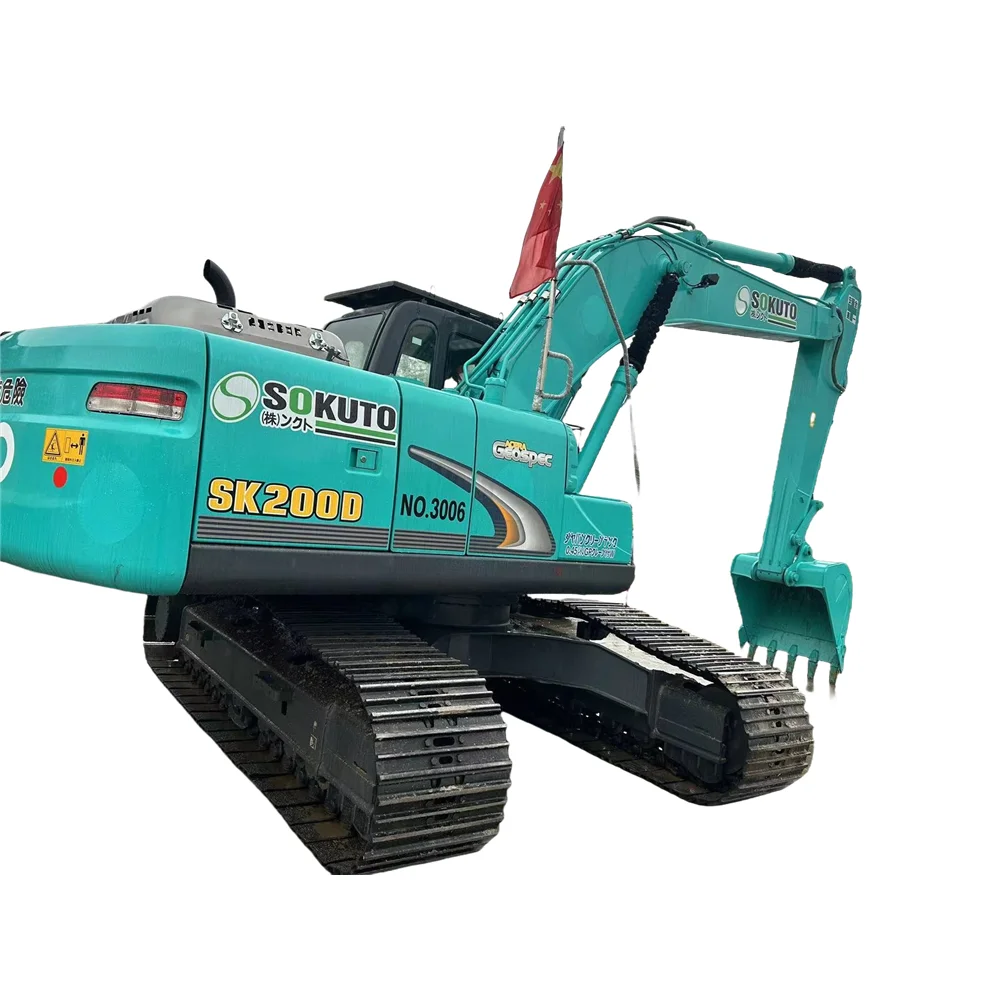 Экскаватор Kobelco SK200-8 по низкой цене 20 тонн большой гидравлический гусеничный экскаватор SK200 с хорошим состоянием для продажи
