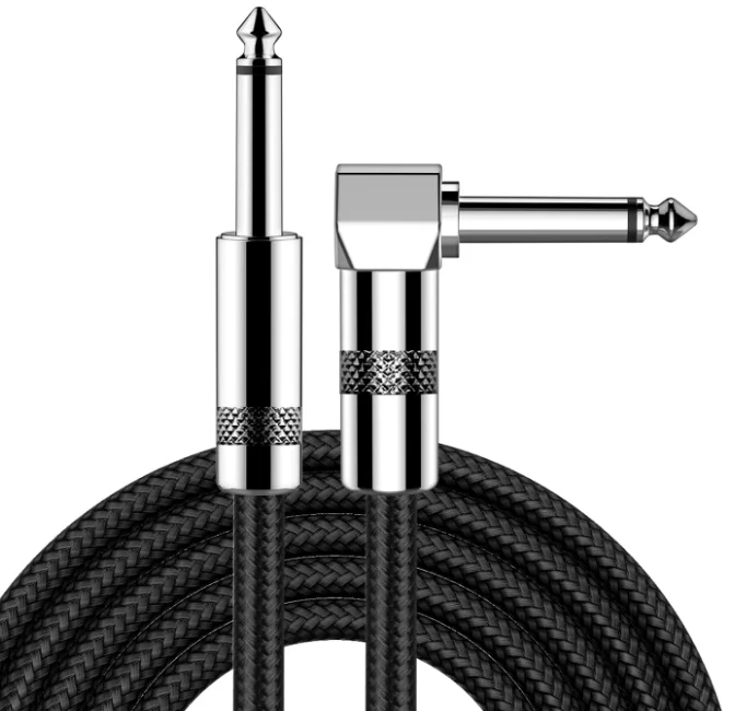 90 degree CABLETOLINK Guitar Cable 10ft Electric Instrument Bass AMP Cord for Electric
