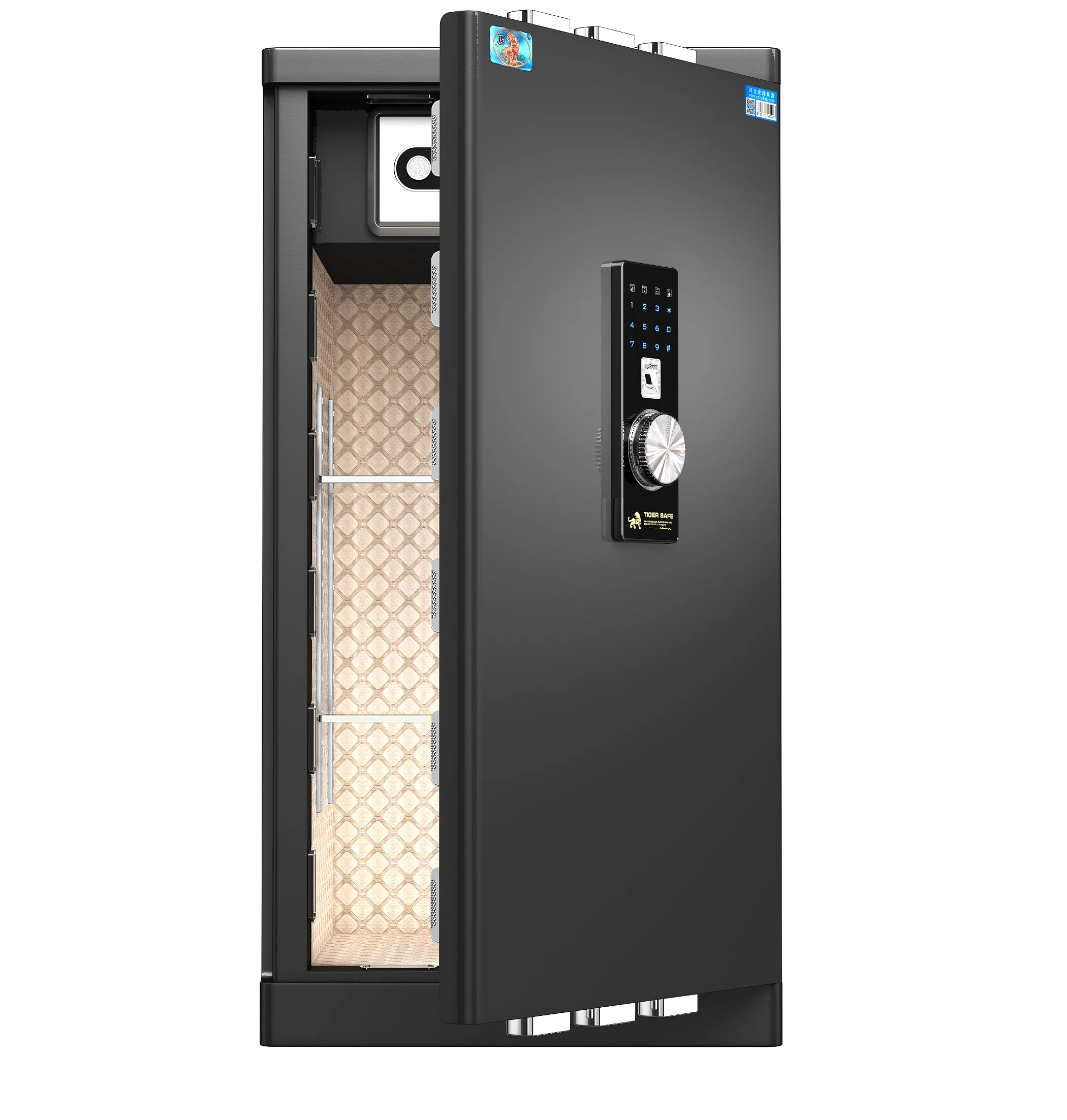  HP-SK-100F прочная стальная конструкция устойчивая к коррозии Wifi контроль биометрический сейф отпечатков