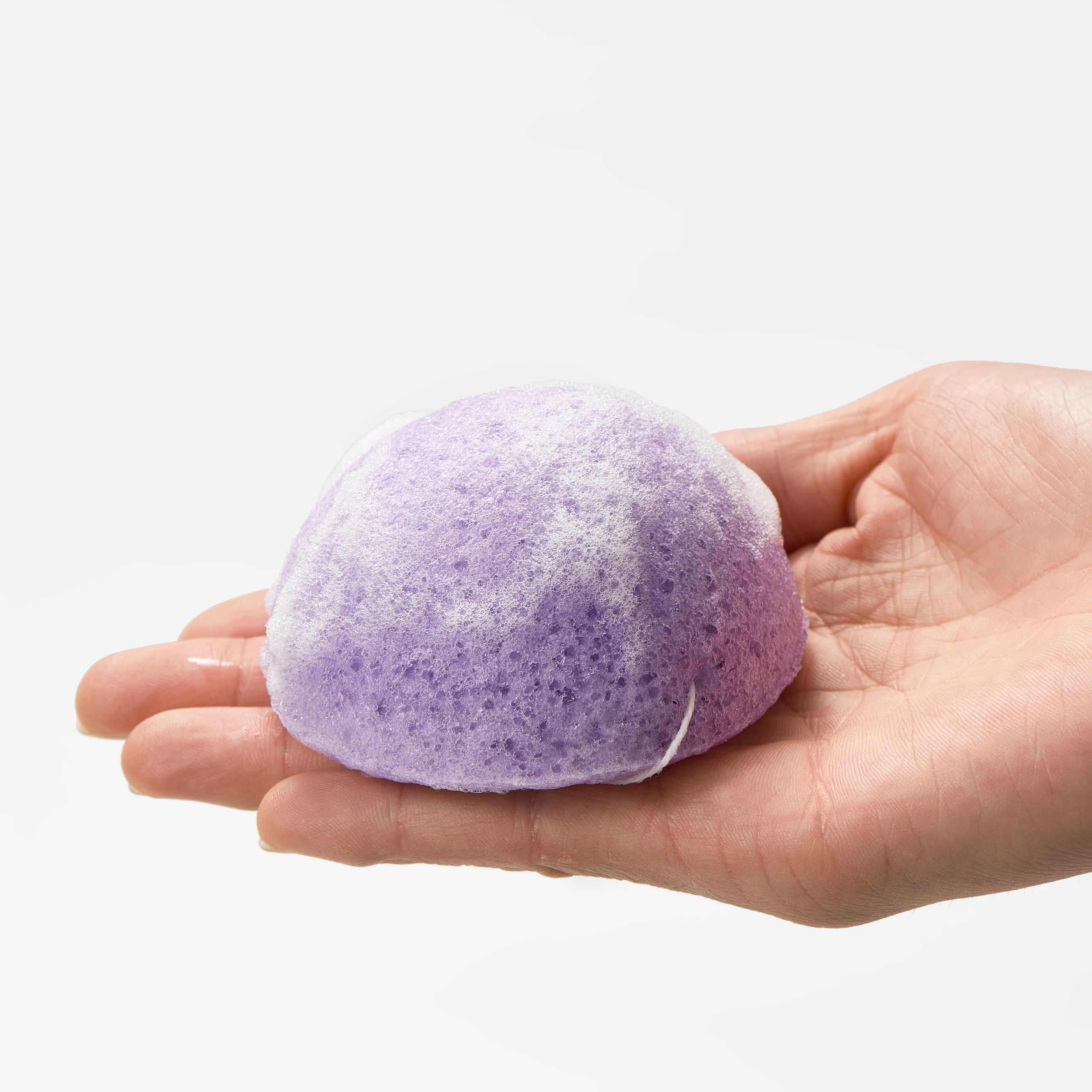 100% натуральная губка Konjac для лица и тела чистая отшелушивающая чувствительная кожа