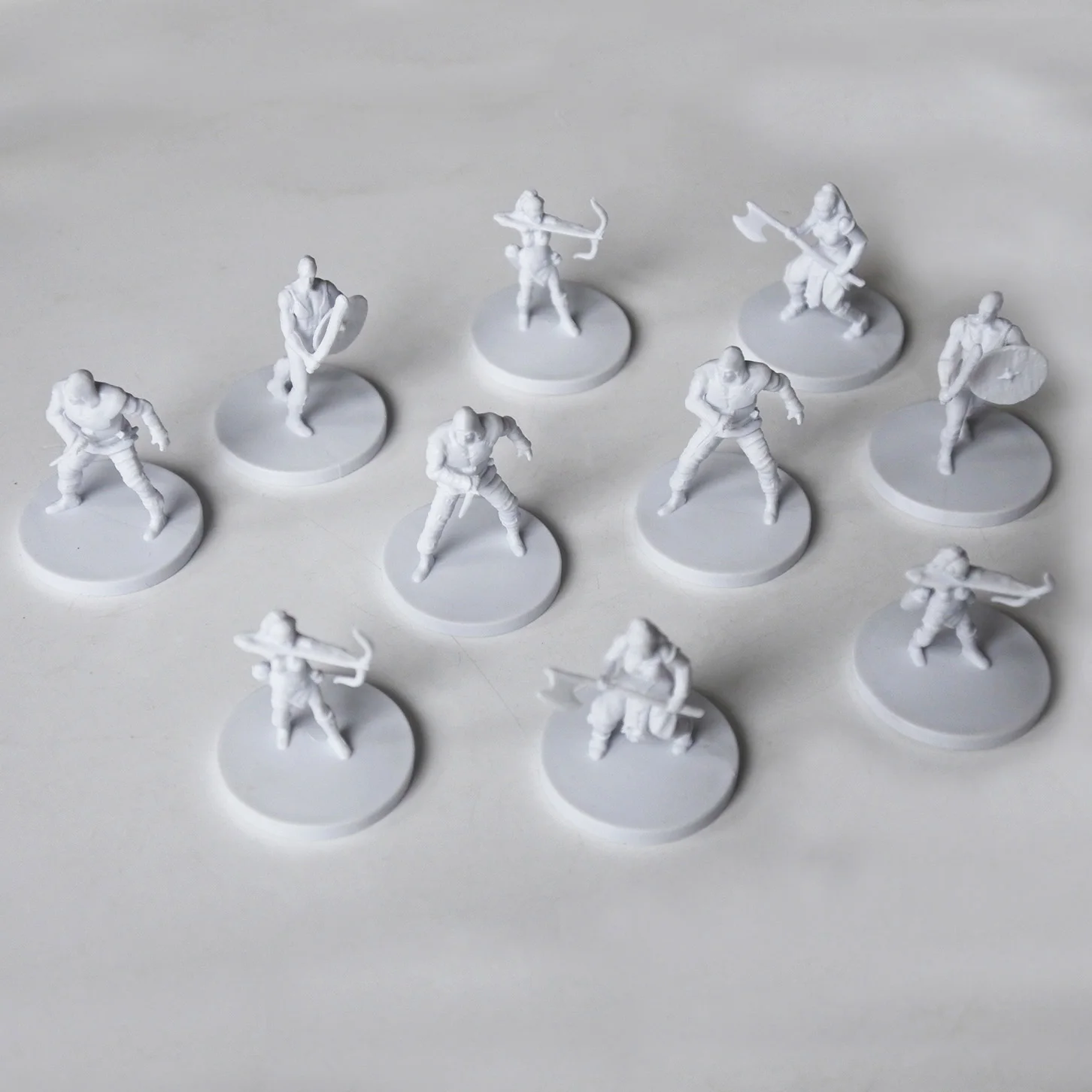 Board game small Plastic figurines