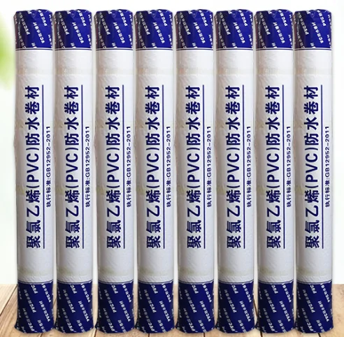 best-selling waterproofing membrane pvc roofing rolls with fabric reinforcement