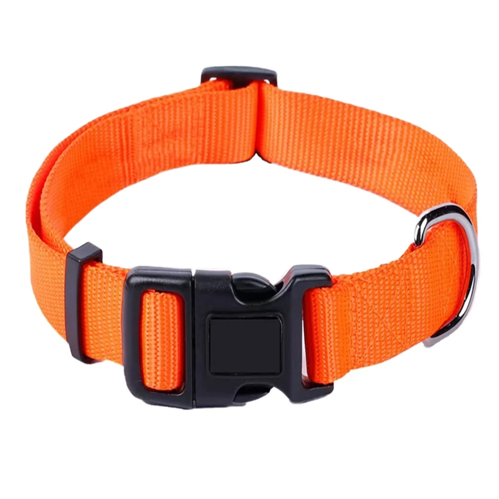 Colorful Nylon Print Harness Collar And Vegan Leather Products Gift Custom Logo Cord Dog Leash