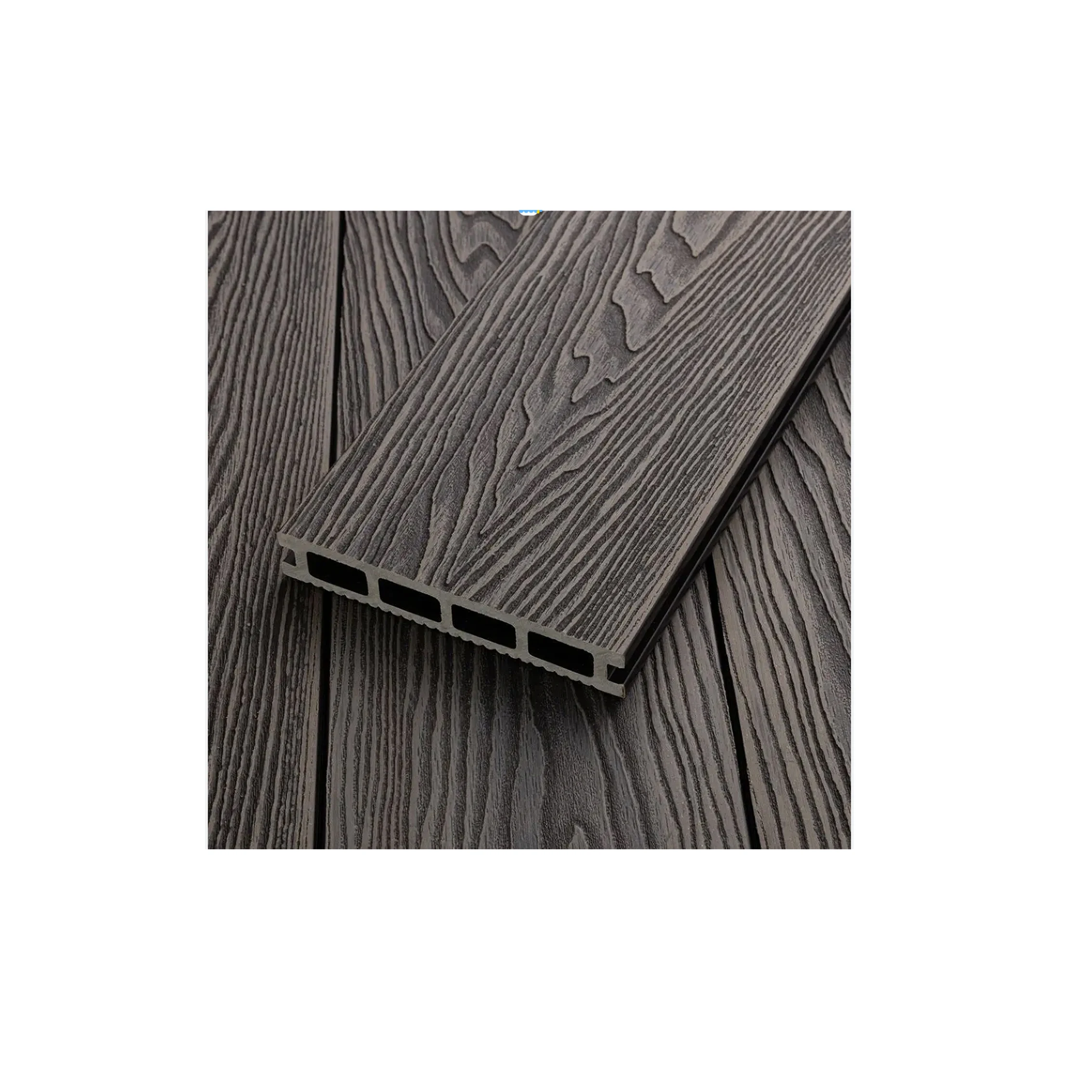 3D рельефная панель для садового ограждения водонепроницаемая деревянная композитная доска настила уличная плитка из ДПК оптовик