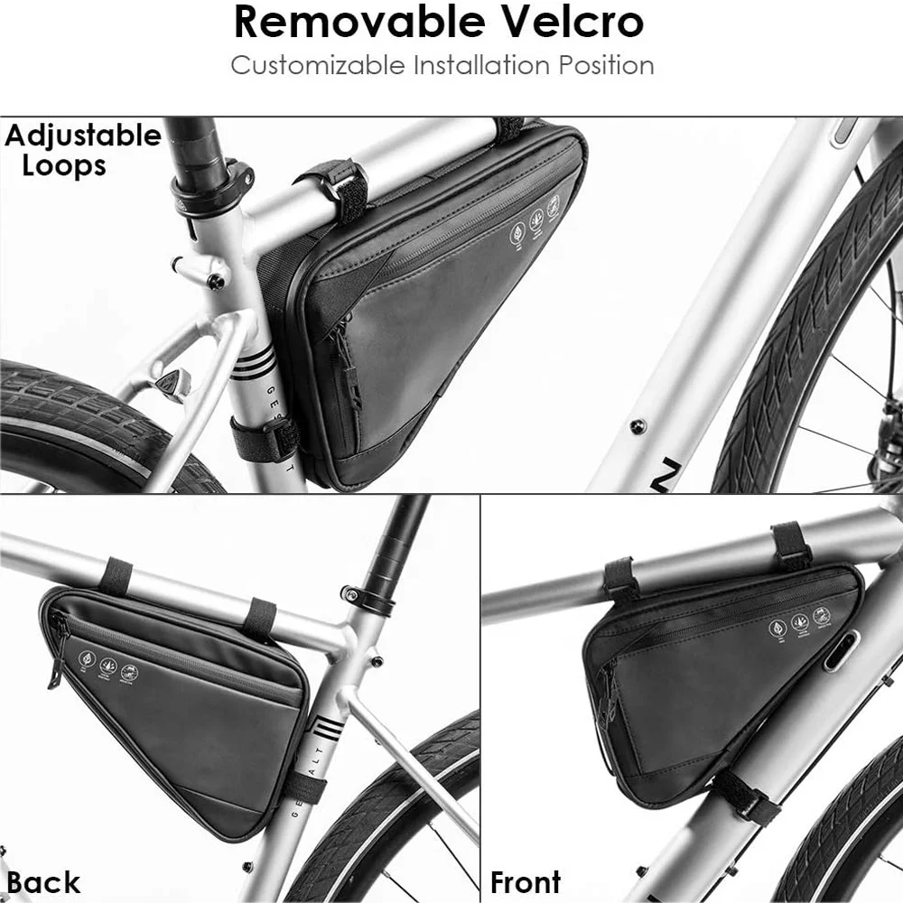 Wholesale Custom Bicycle Accessories Cycling Bike Triangle Front Frame Bag bike box hard travel case bicycle