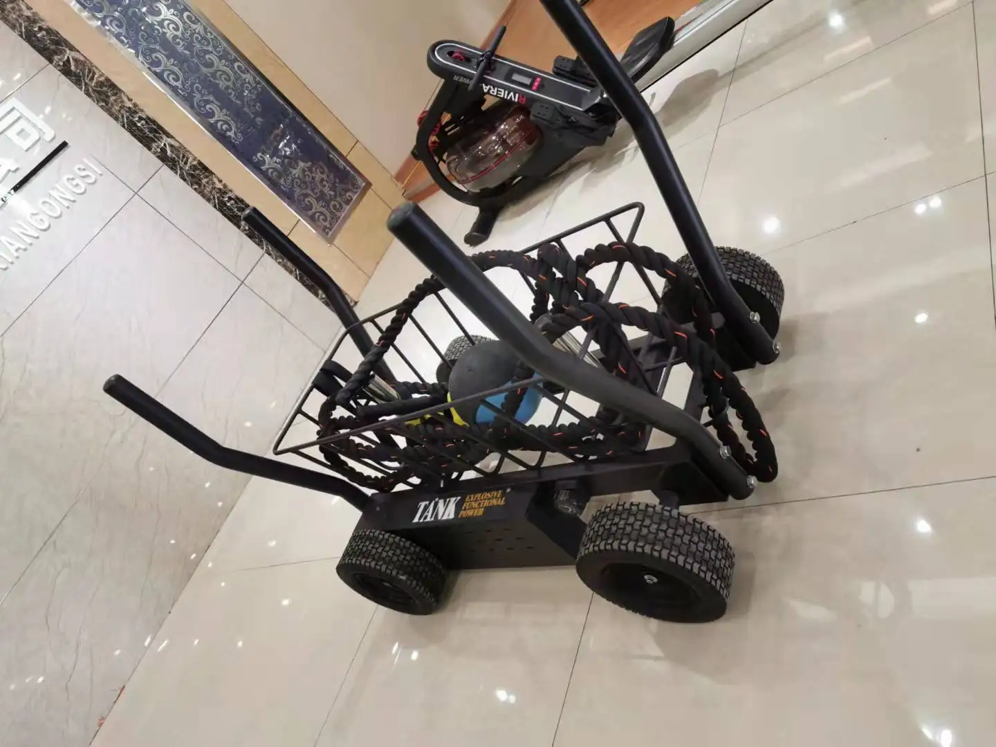 Crossmax Wheeled Power Tank Sled
