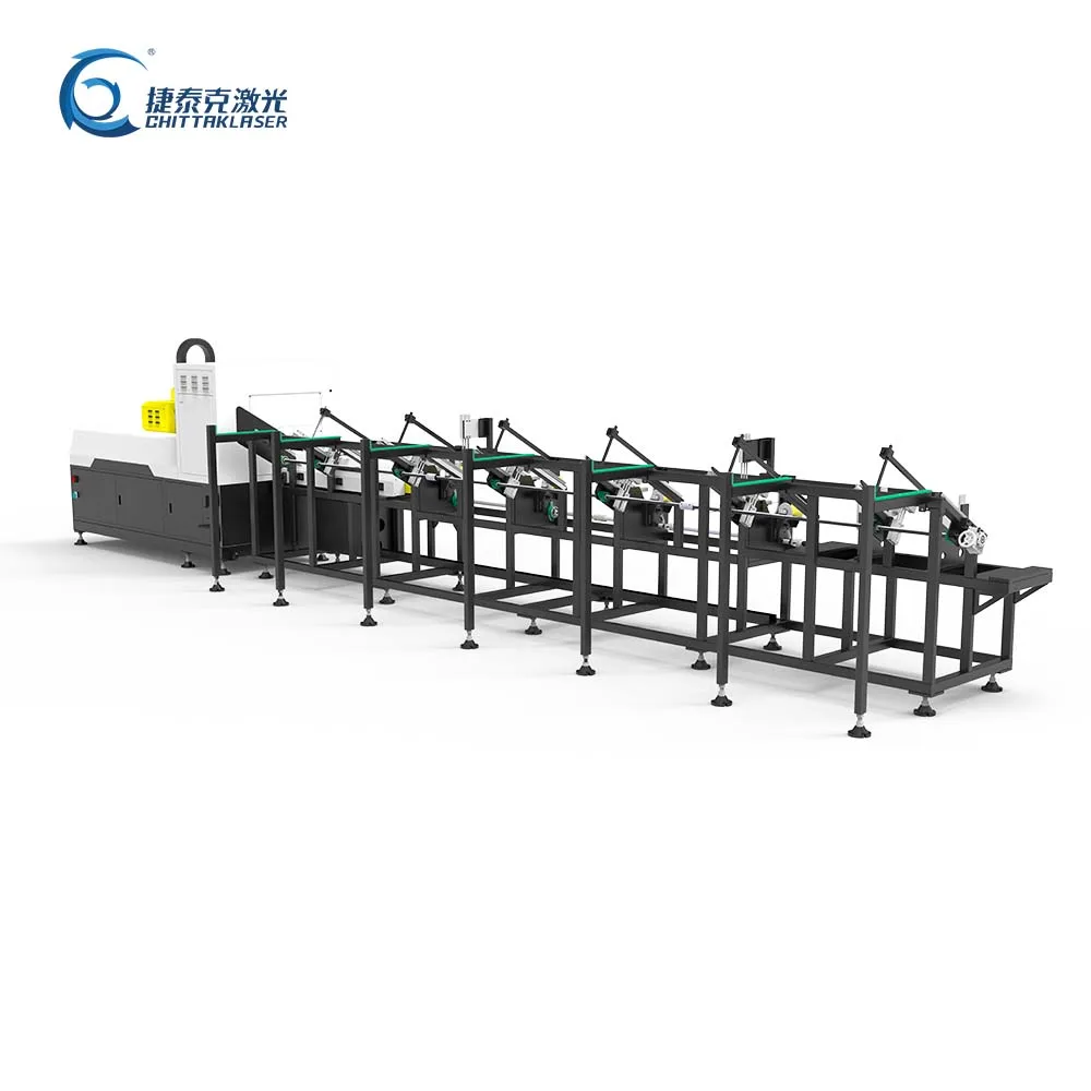 2024 Hot sale CTK-X13 High speed 3D automatic laser pipe cutting machine furniture  industry