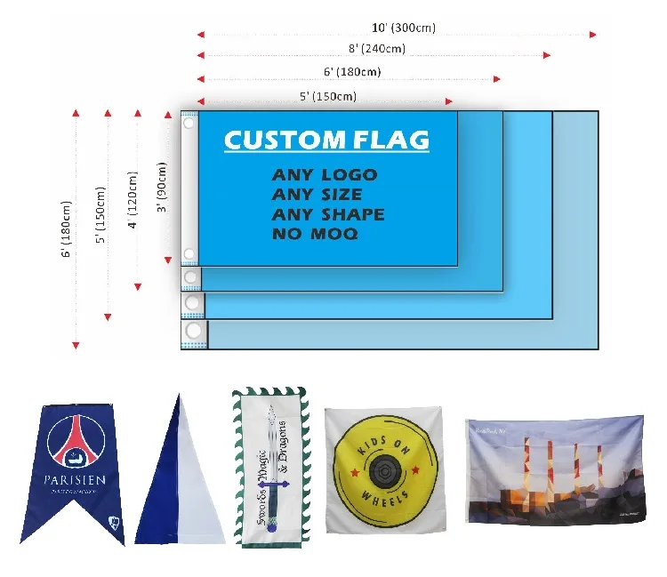 Custom Promotional Advertising Flag