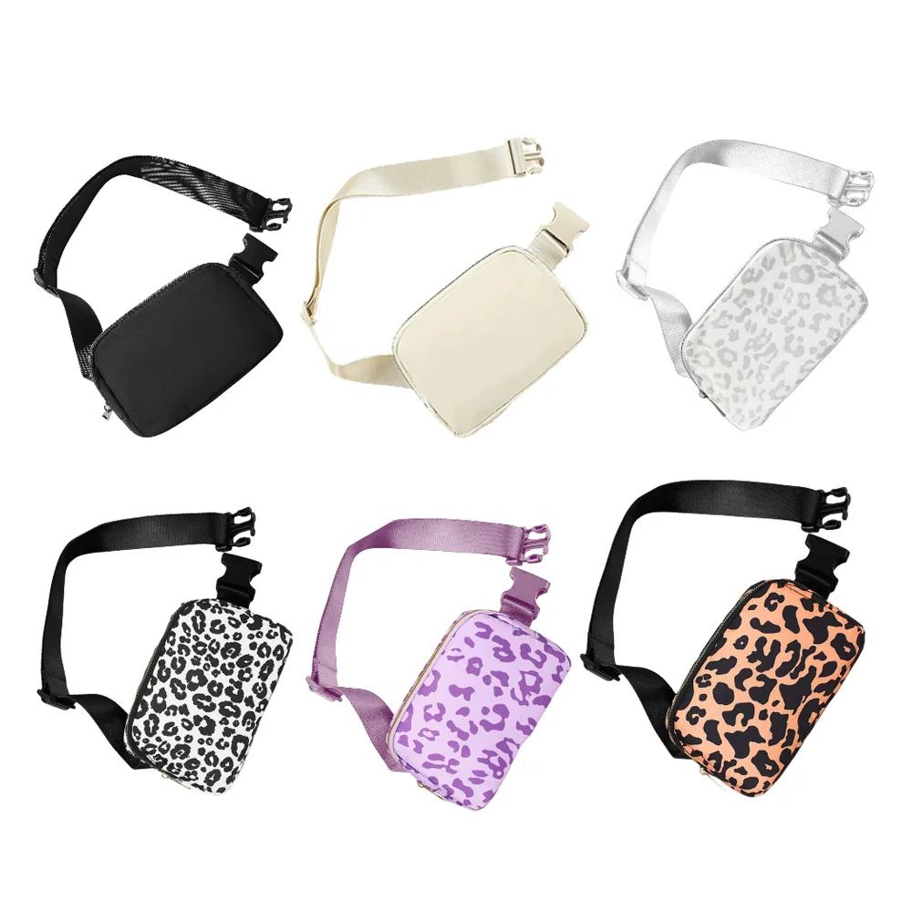 Wholesale Fashion Custom Women Chest Pack Belt Bag Waist Bag For Men Nylon Fanny Pack Waist Pouch Crossbody Bag