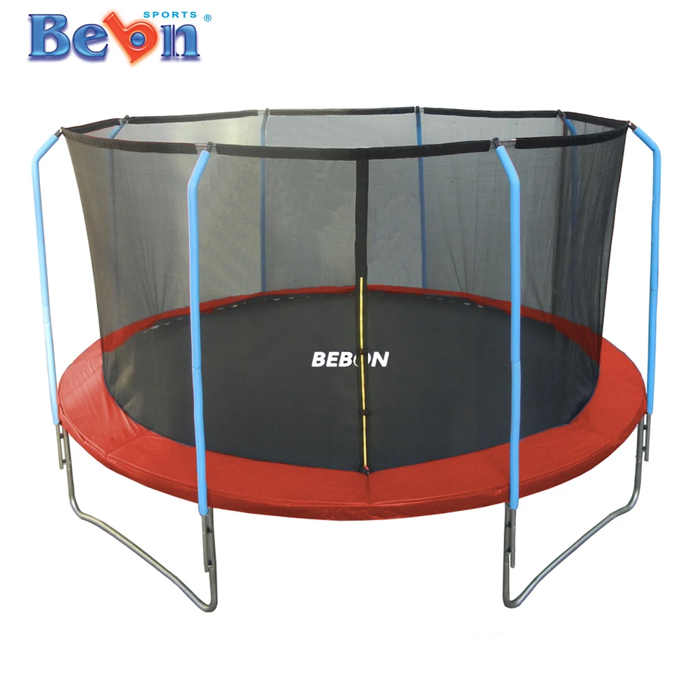 Fashionsport rampoline with Safety Enclosure -Indoor or Outdoor Trampoline for Kids-Blue/Yellow/Green...