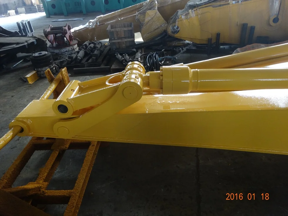 15.5 Meters Super Long Reach Excavator Boom And Arm Suit For Dredging River Subway Construction