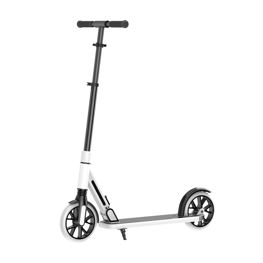 2021 200mm big wheel kick scooter for adults  Alu6061 folding scooter with ABEC-9 bearing