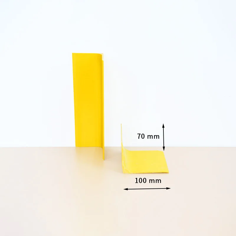 Пластиковые Угловые защитные экструдированные пластиковые профили l-образные ограждения