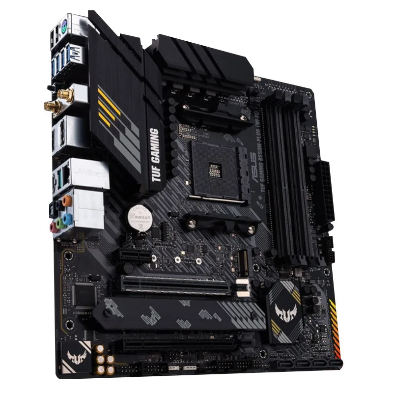 New Mainboard TUF GAMING B550M-PLUS (WI-FI) Support 3rd Gen AMD Ryzen AM4 CPU AMD B550 Motherboard