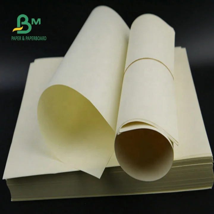 31 x 43inch 78gr 80gr 90gr Uncoated Cream Bulky Book Paper Sheet For Writing Book