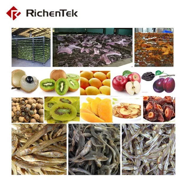 Automatic Dried Fruits Thailand / Dried Fruit Production Line / Vegetable And Fruit Drying Equipment