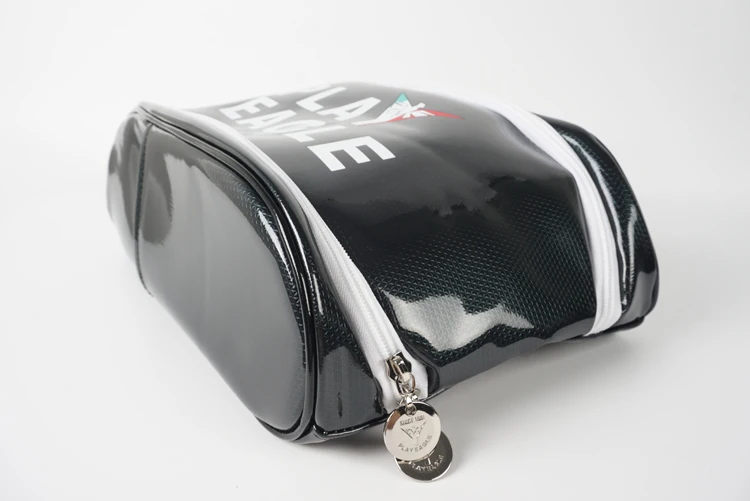 Justin New Design Charm Ladies Small Square Leather Golf Bag Pouch Mini Ball shoe Bag