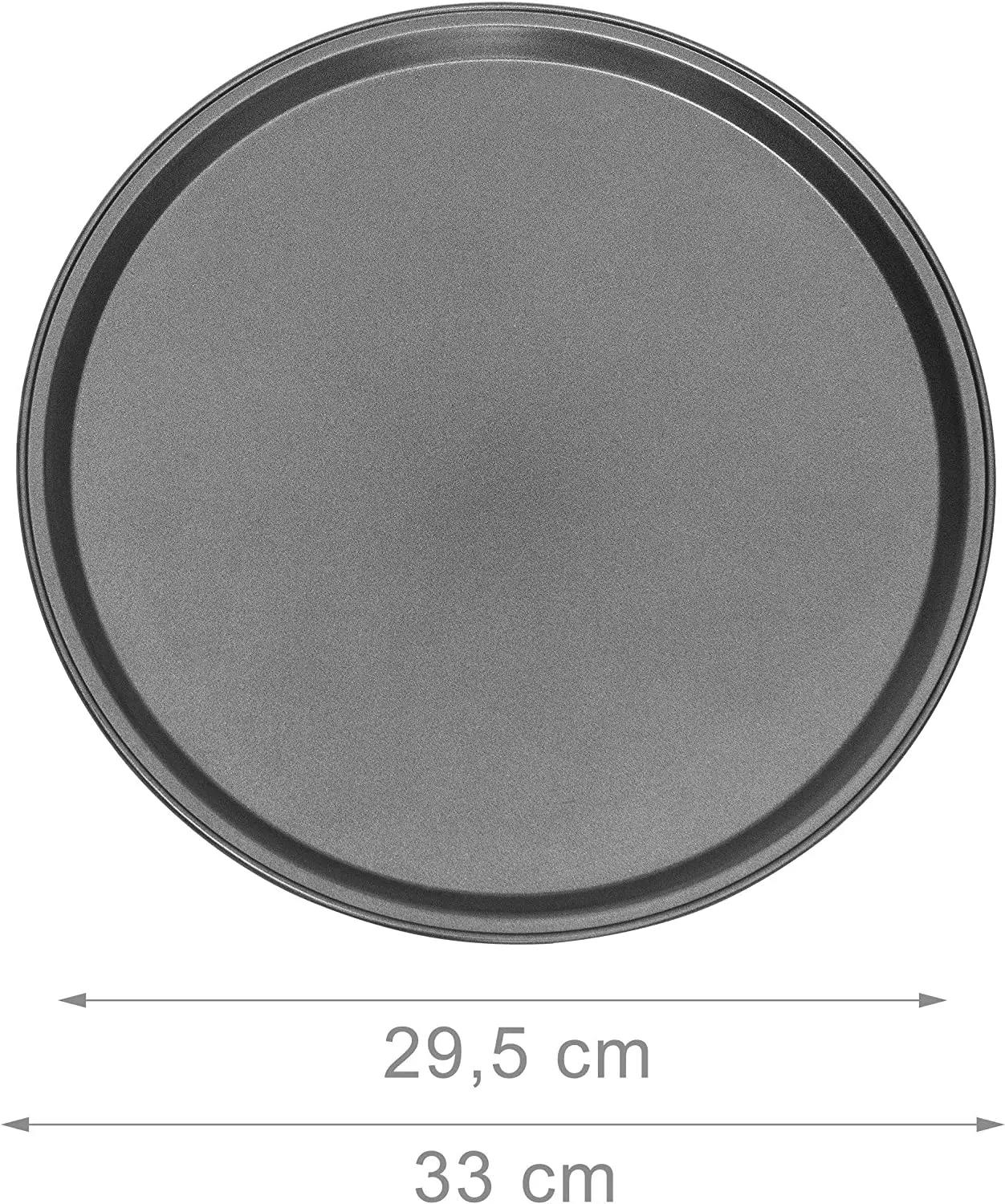 Oven Baking Pizza Tray Pan Carbon Steel Non-stick Round Pizza Plates for Pie