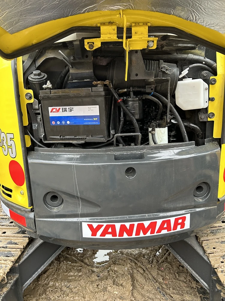 Мини-экскаватор б/у с двигателем yanmar 3.5ton маленький экскаватор Vio35 35
