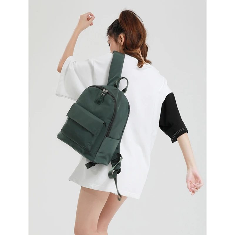 Factory Direct Nylon Oxford Cloth School Bag Large Capacity Wear-Resistant Waterproof Backpack Suitable For School