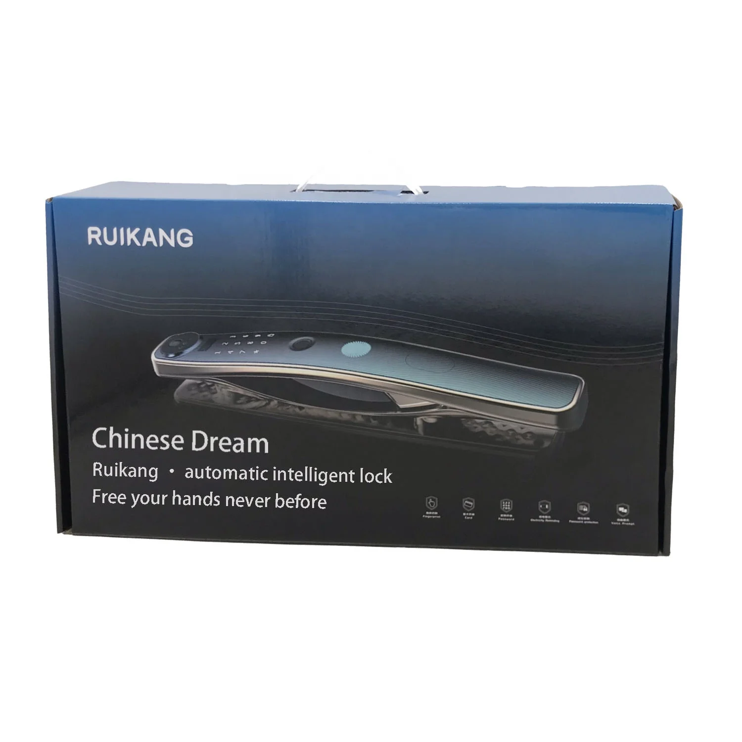 Free Handle Tuya APP Wifi  Auto Smart Door Locks Key Card Face Recognition Smart Lock Digital Door Lock