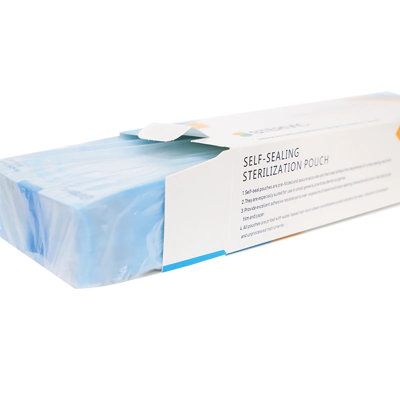 
Autoclave sterile paper film pouches with PET/CPP film 