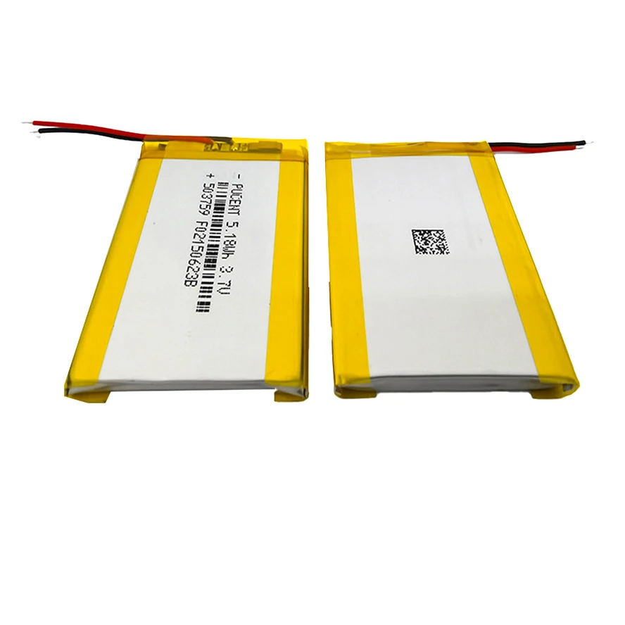 Pucent 1400mah 1100mah RC Lipo Battery 3.7v 503065 503759 Rechargeable Lithium Polymer Battery for ATM POS