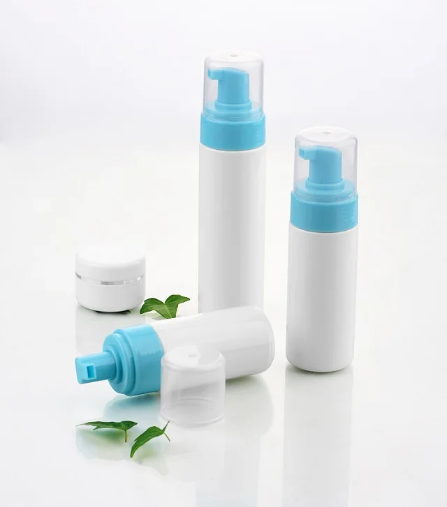 100ml 120ml 150 ml Private Label Skincare Packaging PET Foam Pump Cleanser Bottle