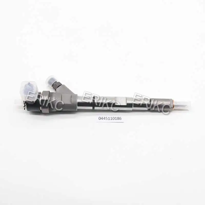 ERIKC 0445110186 Fuel Diesel Injector Nozzle 0445 110 186 0445110186 for Hyundai Starex 2.5 CRDi 103KW