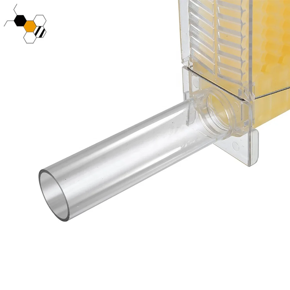 Honey Comb Box Cassette Frame 7Pcs Automatic Self-Flowing Honey Flowing Bee Hive Frames