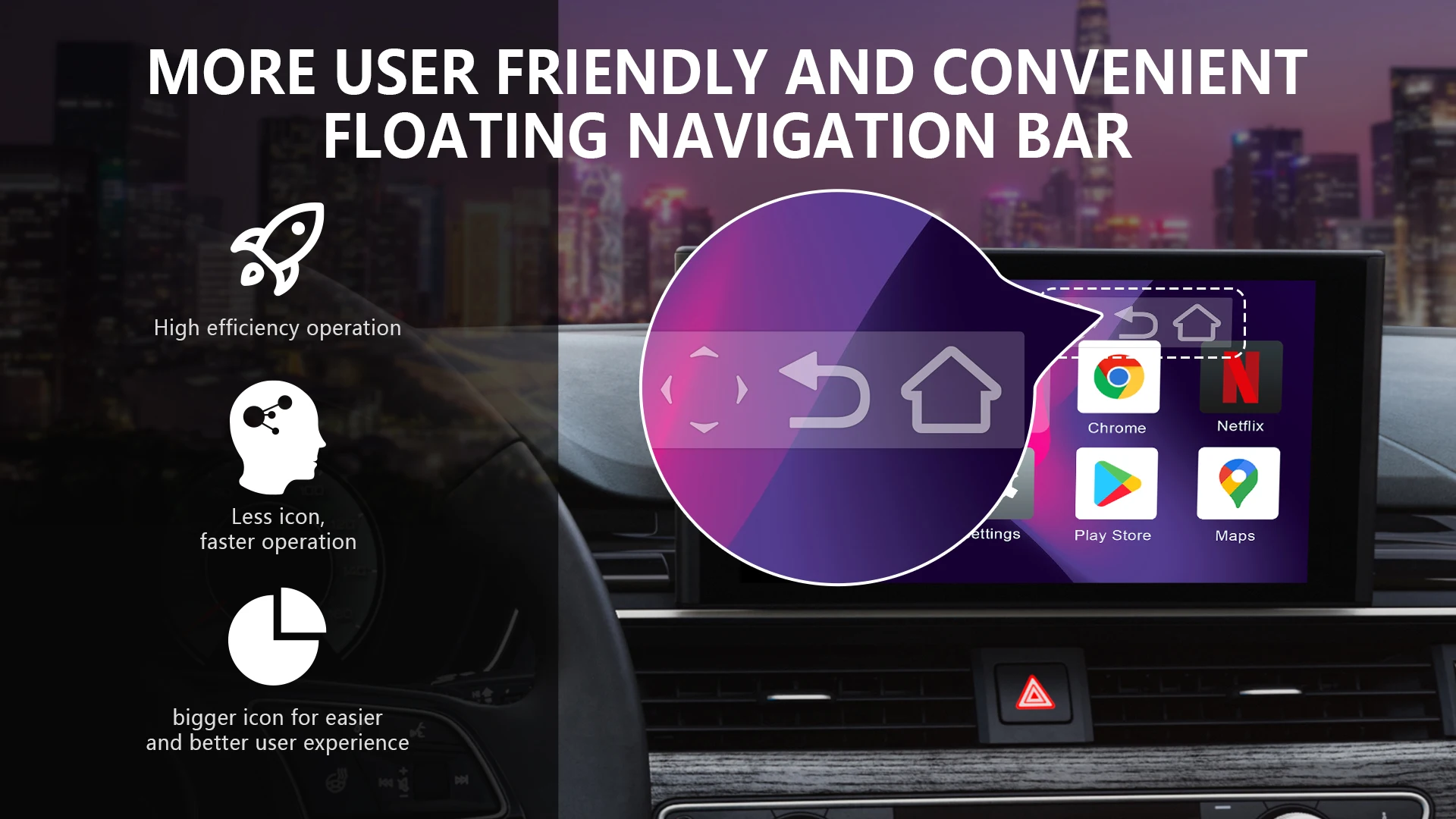 2023 S21 новейший универсальный мини мультимедийный умный Carplay AI box Android 9 0 автомобильный 4 + 64G Box