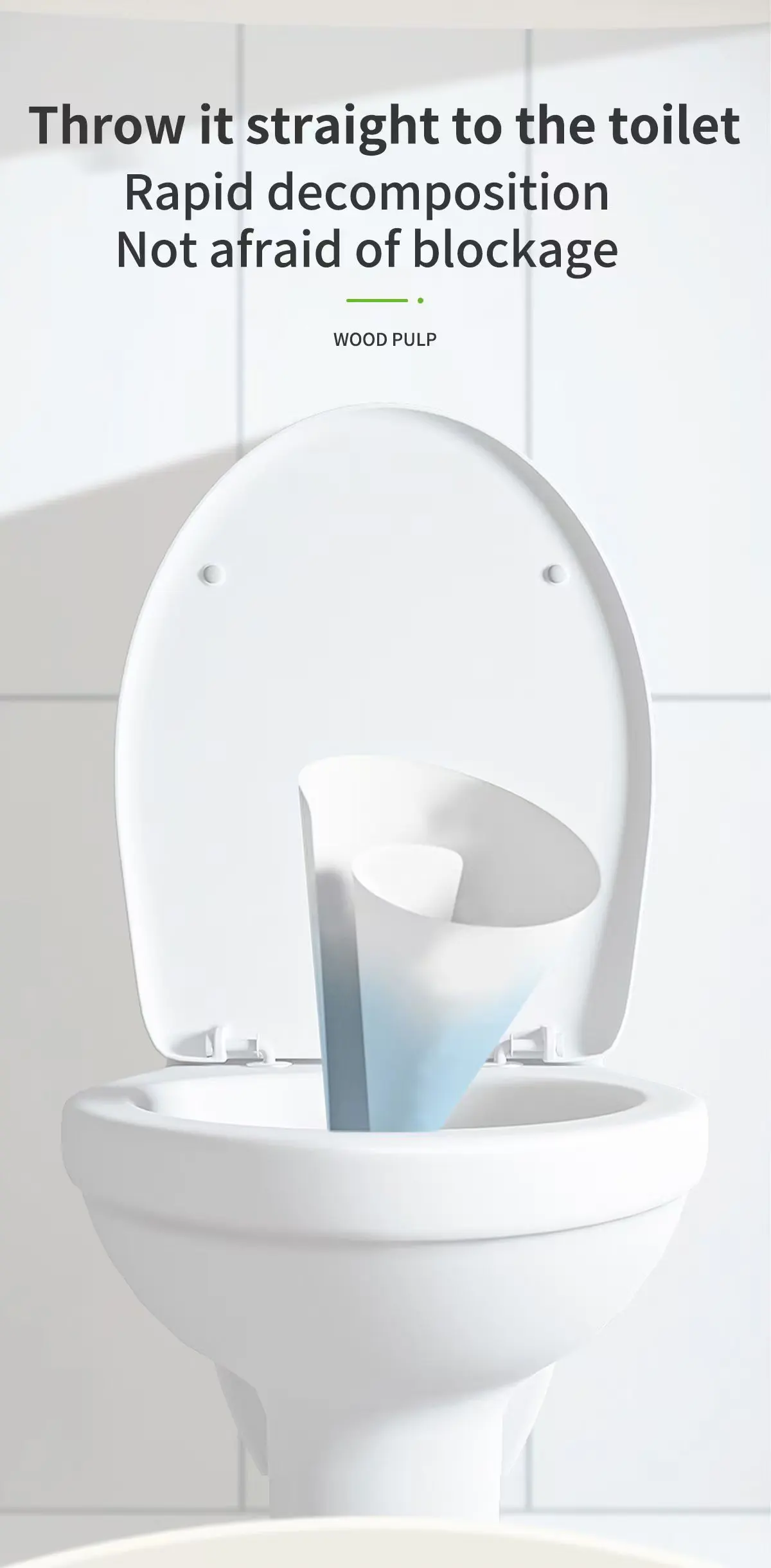 Wholesale 100% Wood Pulp Soft Toilet Paper Coreless Rolls Tissue 5ply For Business Sale